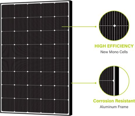 250W 15V monocristallijn sloar paneel PV-module Off Grid lichtgewicht