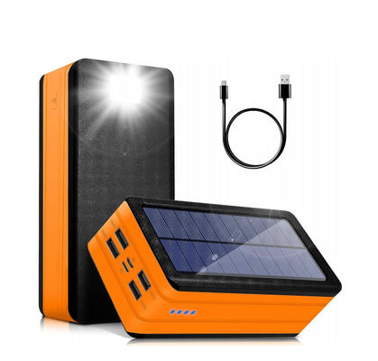 Draadloos Draagbaar Zonnebatterij Bank Telefoon Charger 50000mAh Vermogen