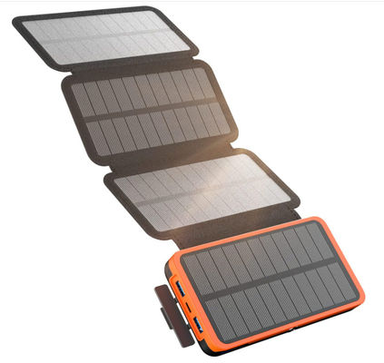 22.5W 27000mAh Draagbare zonne-oplader Powerbank Voor mobiele telefoon