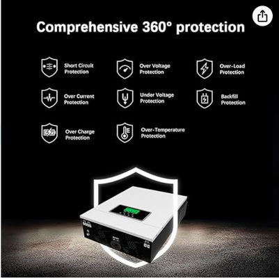 FT3000 Solar hybride Inverter 3200W Gebouwd in 80A MPPT Solar Charge Controller met wit