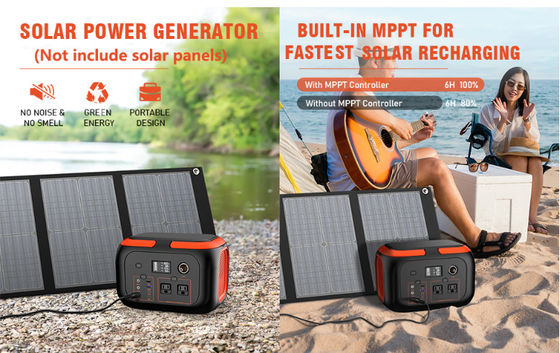 FTMB600 Draagbare elektriciteitscentrale Set 300W,600W Backup Lithium Battery Pack Bank