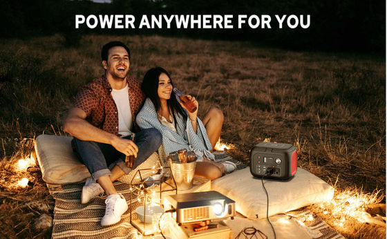 FTB70000 Power Bank met 350W zonne-generator, 60W zonnepaneel en 10W USB LED Light Kit