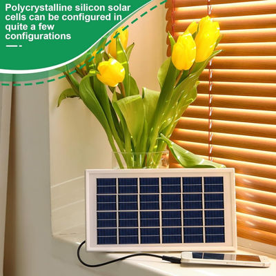 Polykristallijn draagbaar flexibel zonnepaneelcellen systeem 120 MA Voor zaklamp
