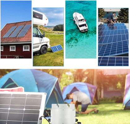 FTB1200 PV Solar Micro Inverter Power Generation System met wit