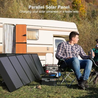 Polykristallijn draagbaar zonnepaneel 140W voor laptop- en mobiele telefoon