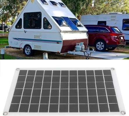 Lichte draagbare zonnepaneel monokristallijn cel 100W 12/24V USB-uitgang