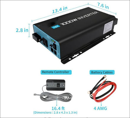 FTB1000 Off-Grid Solar Inverter MPPT voor Off-Grid Solar System met zwart