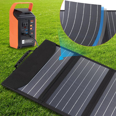 30W opvouwbare draagbare zonnepanelen voor buitenkamperen