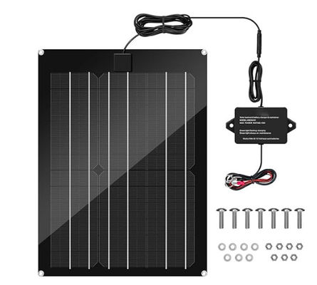 FTBM15 Zonnepaneel Kit Ingebouwde MPPT Charge Controller Waterdicht met zwart