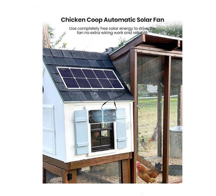FTBM30 Zonnepaneel Fan Kit, 30W, Zonne-aangedreven, Draagbare Weerbestendige IP65