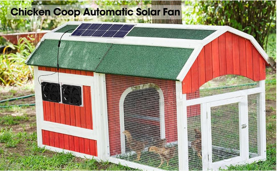 FTBM30 Zonnepaneel Fan Kit, 30W, Zonne-aangedreven, Draagbare Weerbestendige IP65