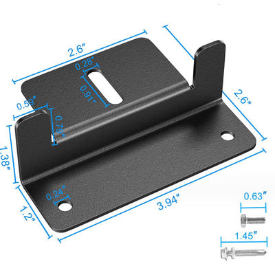 Lichte zonnepanelen Accessoires Z Bracket Mount Anodisated Aluminium Mounting