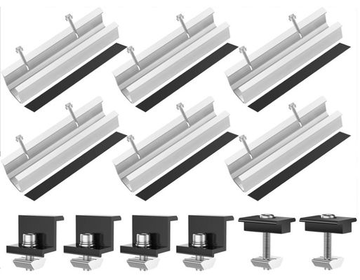 Lichte aluminium waterdicht montage zonnepaneel accessoires Z-beugels 12cm
