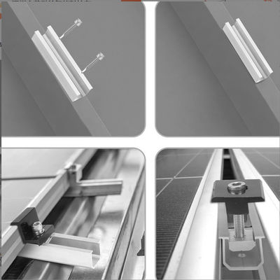 Lichte aluminium waterdicht montage zonnepaneel accessoires Z-beugels 12cm