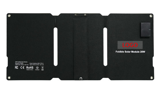 20W draagbare zonne-module lichtgewicht zonne-oplader op maat