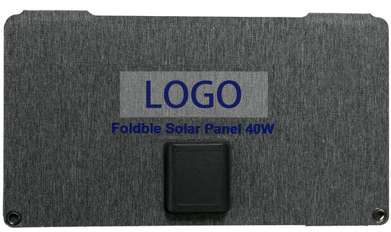 FT40W vouwbaar zonnepaneel 40W vouwbaar zonnepaneel waterdicht IP65 met zwart